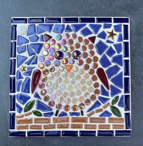 Image of finished mosaic. 