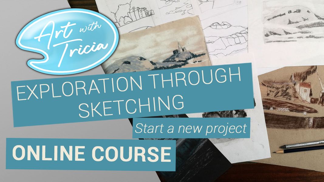 Exploration through sketching on-demand course