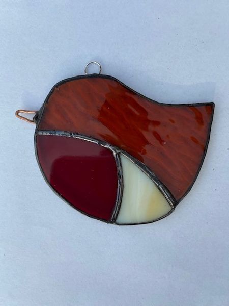 Stained Glass Robin Workshop