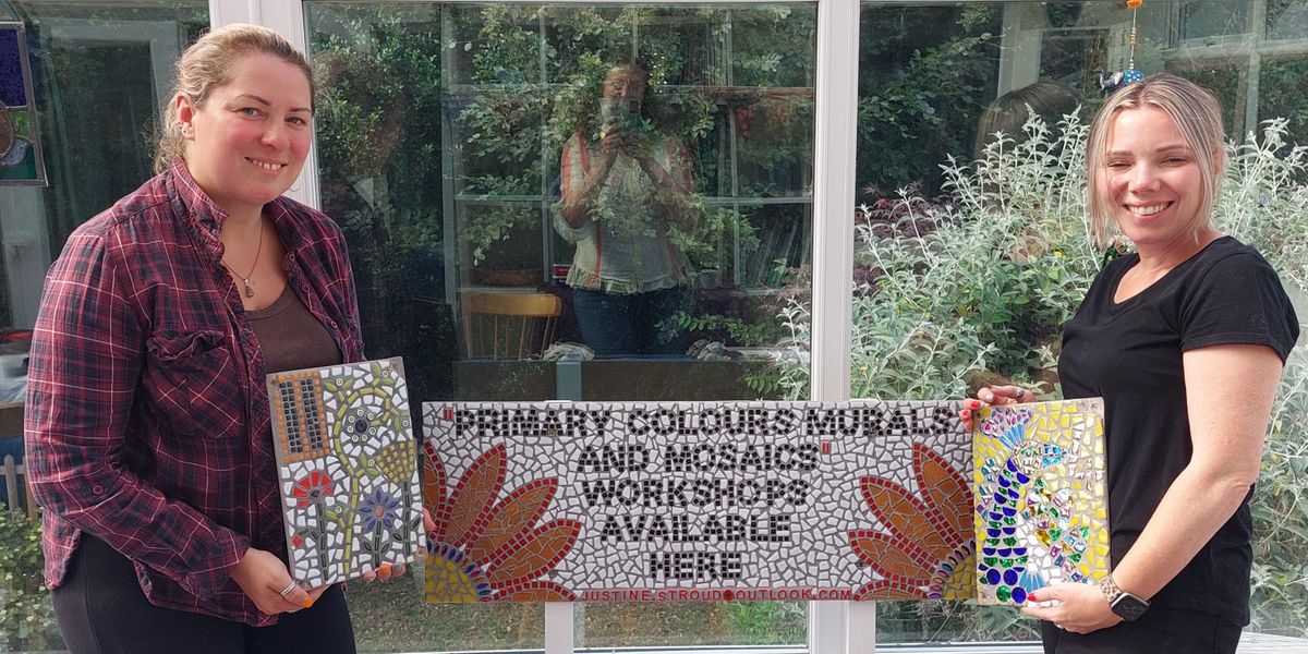 It's been a good day - we made mosaics.