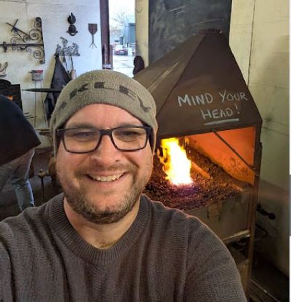 Enjoying the Parmenter Forge experience