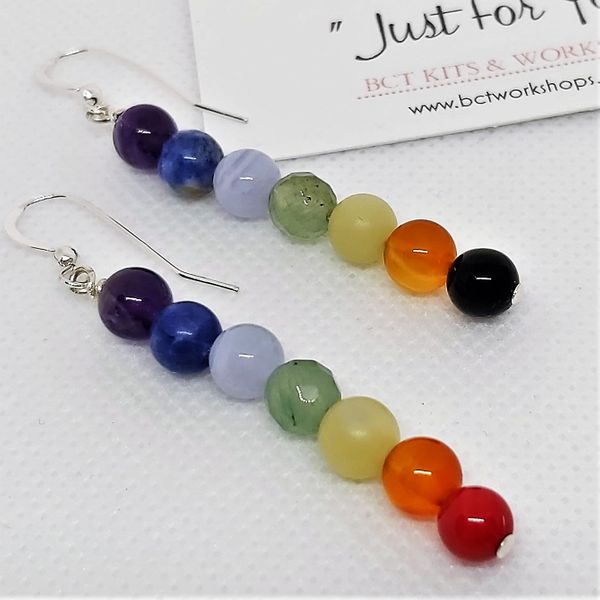 ♥ CHAKRA EARRINGS KITS (available THROUGH CRAFTCOURSES) ♥