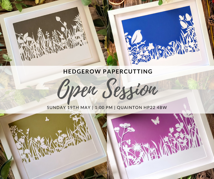 Choose from four seasonal hedgerow templates