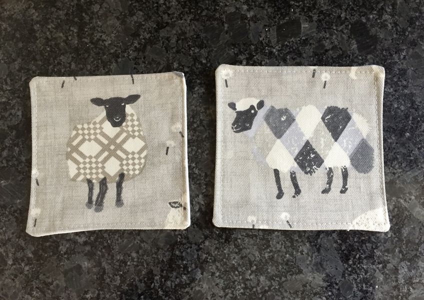 coasters made by complete beginners