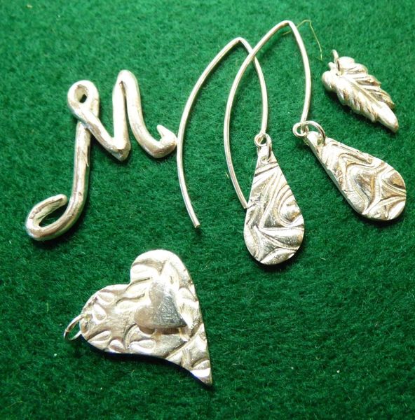 How to Make Precious Silver Metal Clay Earrings 