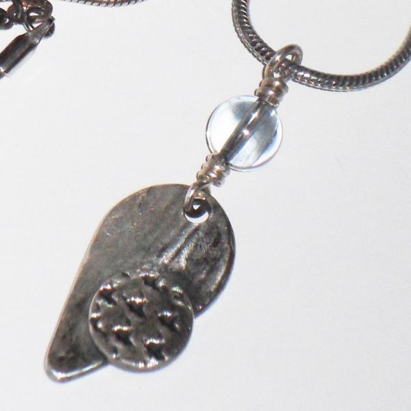 Metal Clay Pendant - SIlver Clay Beginners Class - Jewellery Making Tuition in London