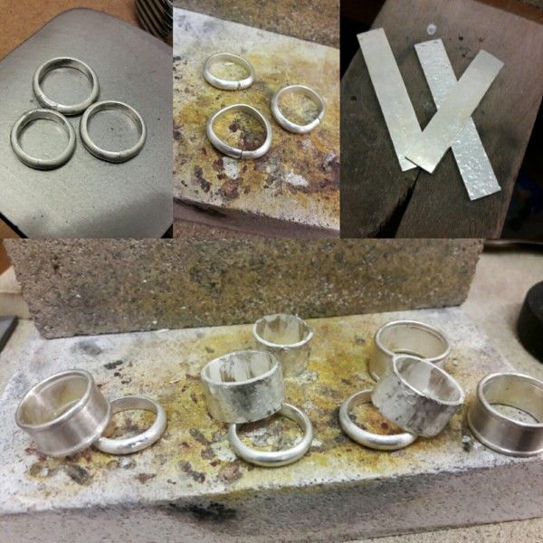 Soldering Silver Rings - Jewellery Making Tuition in London