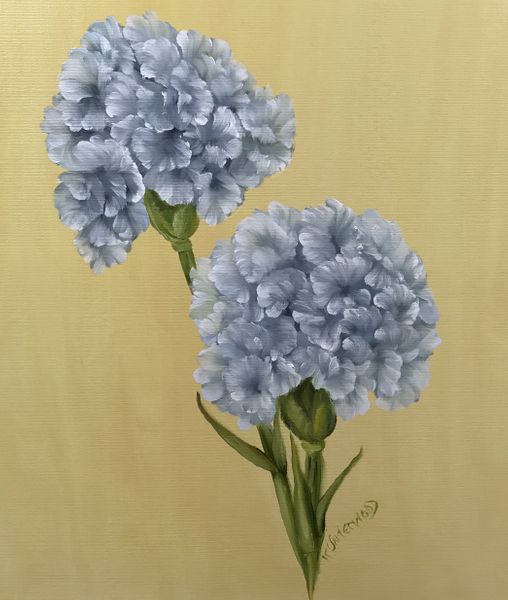 Blue Carnations