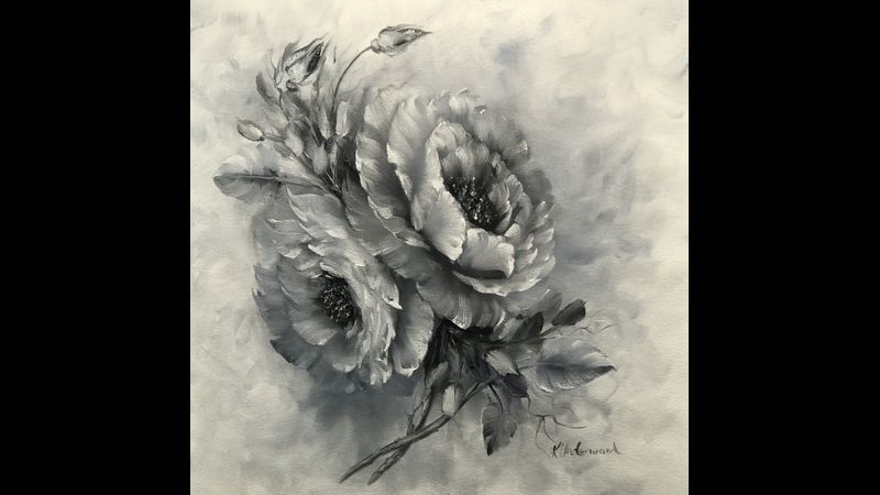 Black & White Roses