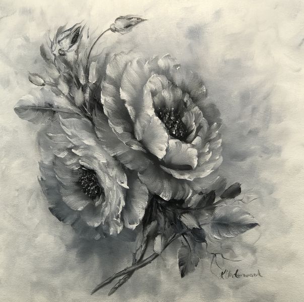 Black & White Roses