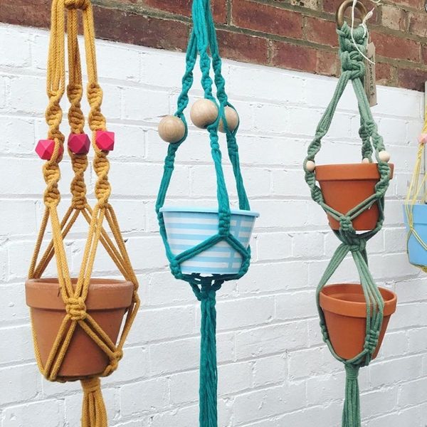 Macrame Plant Hanger Workshop Kit