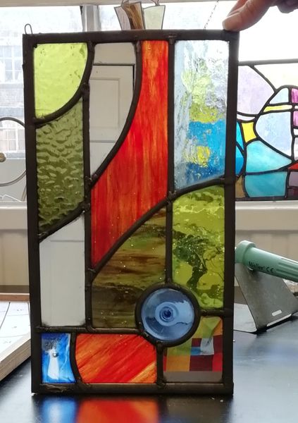 Panel made by student during weekend