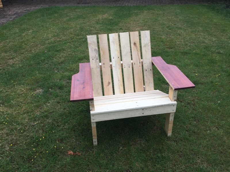Completed deckchair