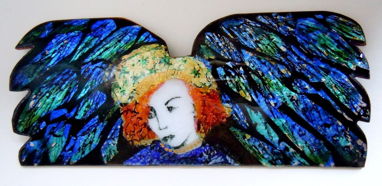 Enamell Angel by Sheila McDonald