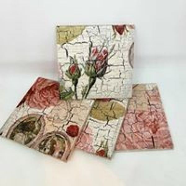 Vintage Decoupage Coaster Workshop at From Loft to Loved in Sedgefield