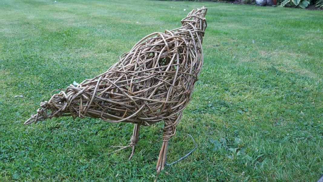Chicken sculpture