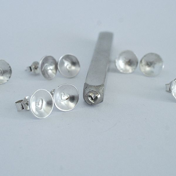 Collection of stud earrings