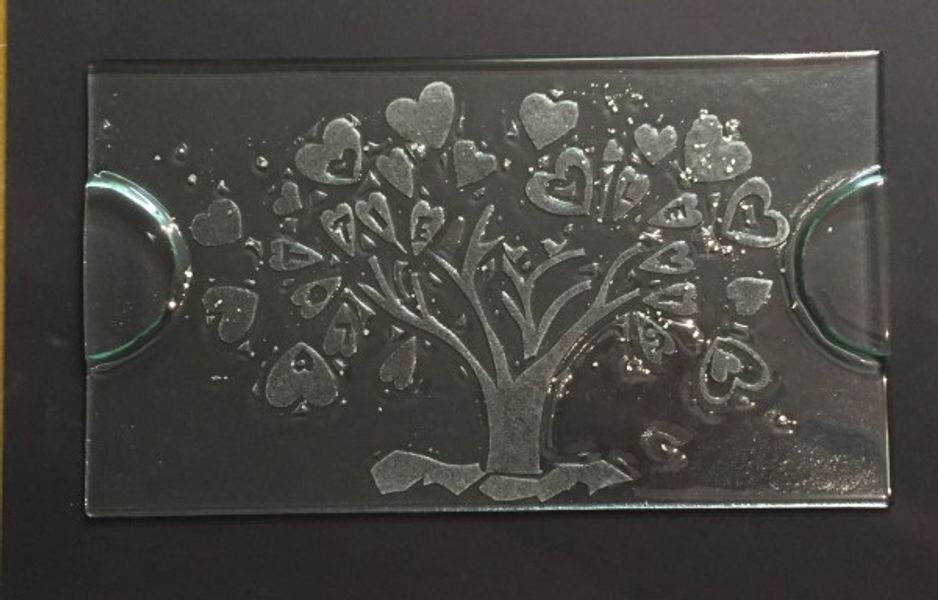 'Love Tree" commemorative Wedding gift- gorgeous idea, lovingly made by one of our students.