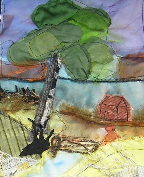 Landscape with Tree - made in Dorset