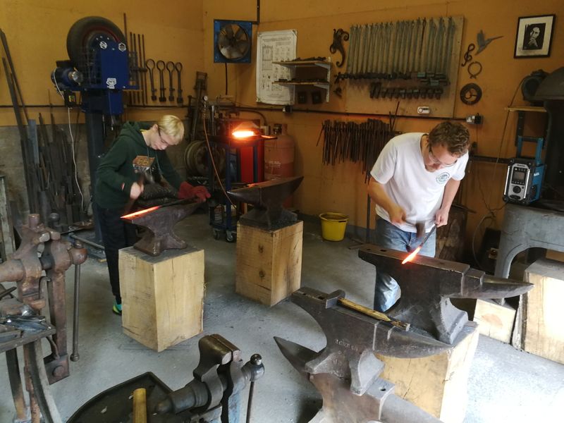 Have a Bash at Blacksmithing set up!