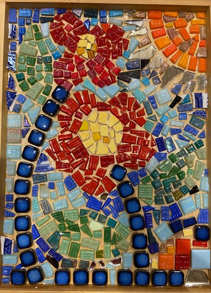 Discover the art of Mosaic at Cowshed Creative near Kendal