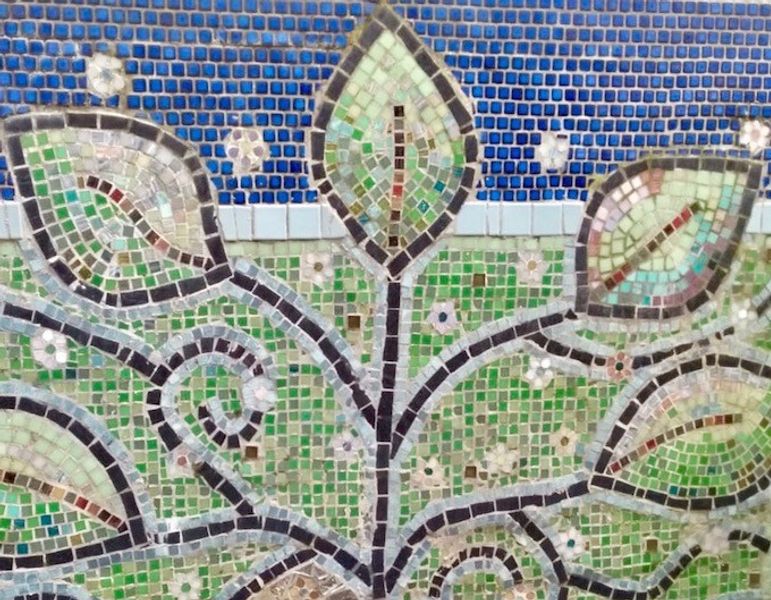 Mosaic in a Day at Cowshed Creative in the Lake District National Park