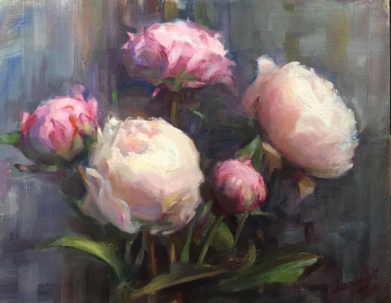 Peonies  by Lee Wright