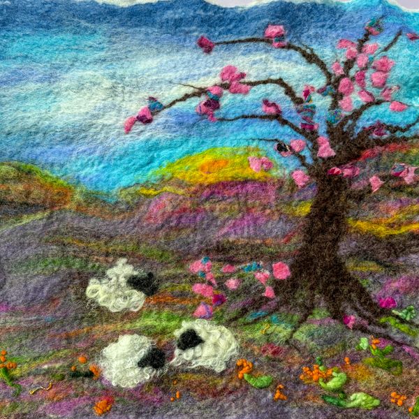 Felted picture