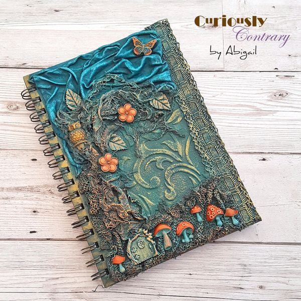 Enchanted Forest Journal Workshop by Curiously Contrary - Fabric Sculpting