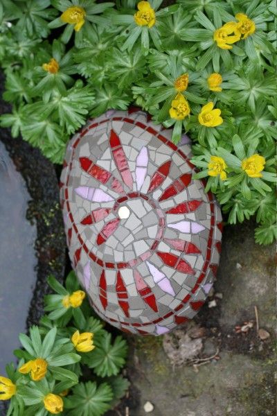 Mosaic Garden stone