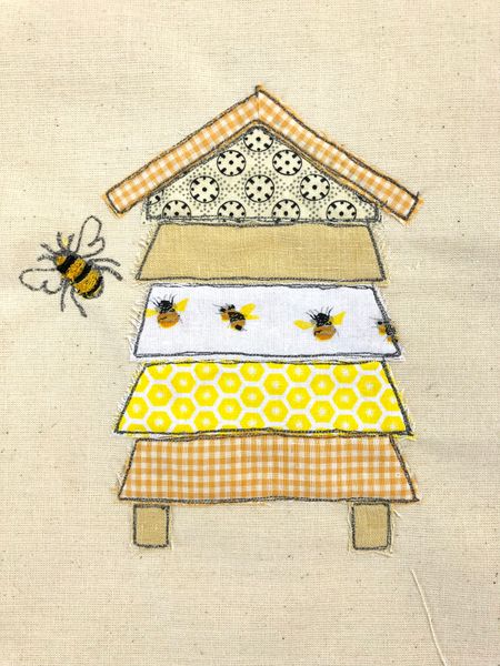 Bee & Hive by Sue