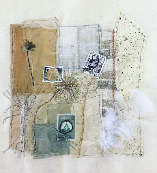 Mary’s mixed media textiles picture
