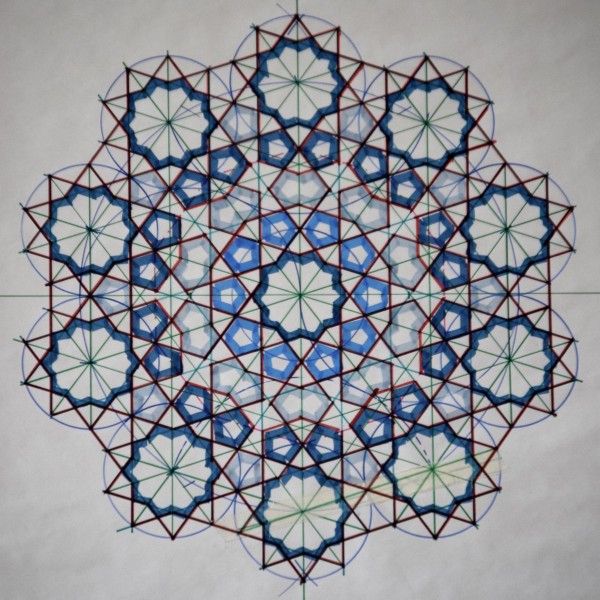 Persian patterns at SAOG Studios