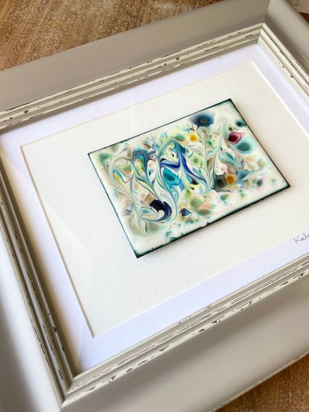 Enamelled Picture “Swirling”
