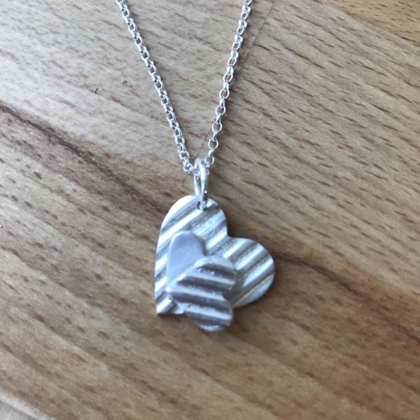 Student work from our Beginners Silver Art Clay with Hampshire School of Jewellery