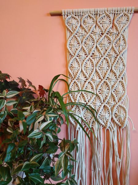Develop your macramé skills creating beautiful wall hangings at The Arienas Collective in Edinburgh