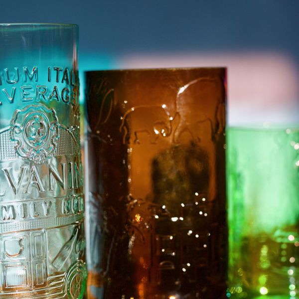 Glass Bottle Tumblers