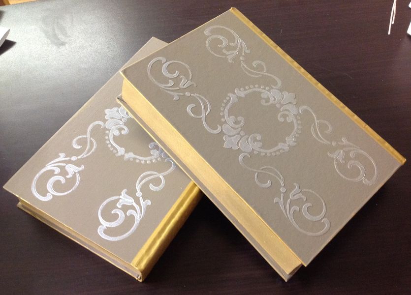 Painted and Stencilled Books - FMPs Algonquin