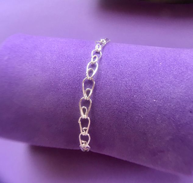 Argentium silver bracelet