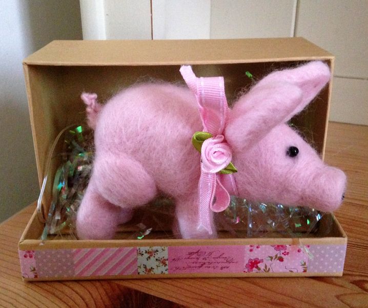 Needle Felting Workshop Pig - Weston-super-Mare, Somerset