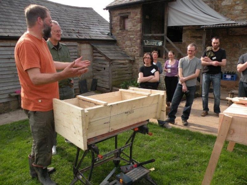 Sustainable beekeeping:  choose the type of hive that you like best and populate it with local bees