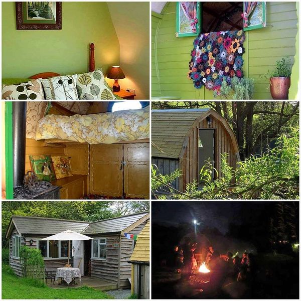 Glamping accommodation