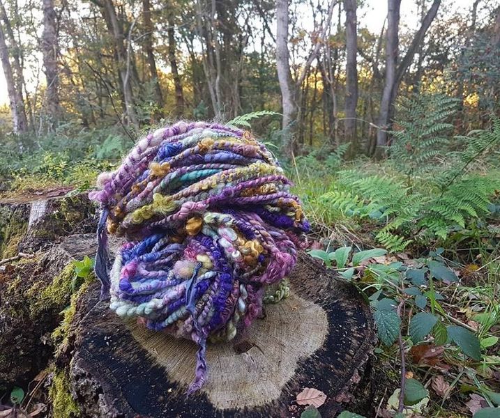 Creative yarn spinning