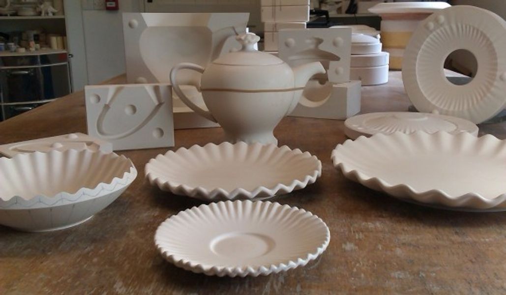 Plaster Models of a Tableware Range