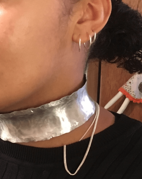 Neck cuff Aluminium 