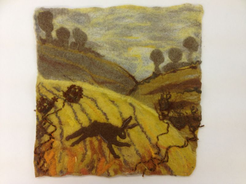 Learn to Felt in Birmingham - Students work