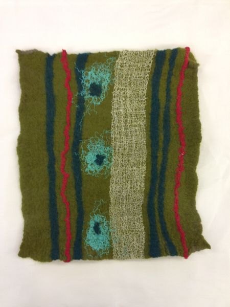 Learn to Felt in Birmingham - Students work