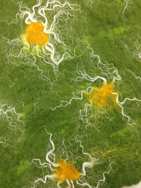 Learn to Felt in Birmingham - Students work