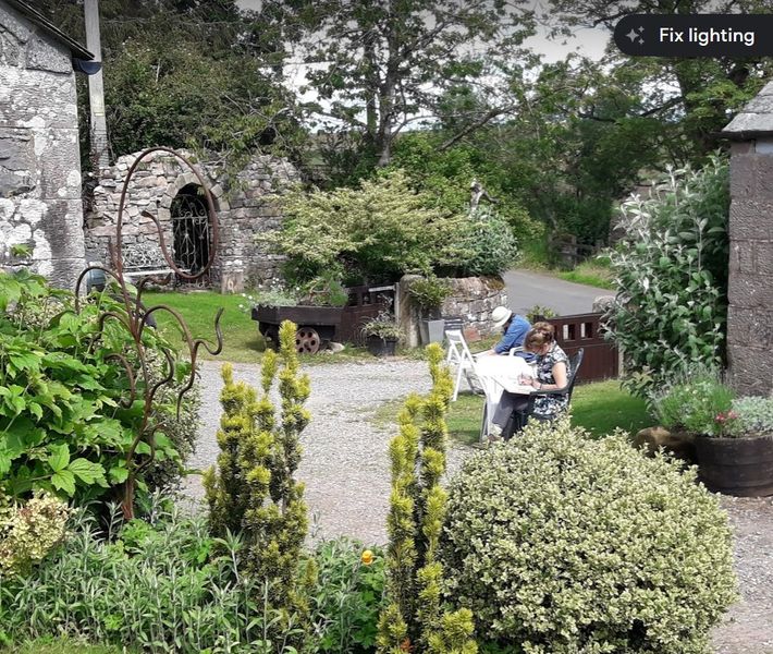 Greystoke Craft Garden near Ullswater and the Lake District 