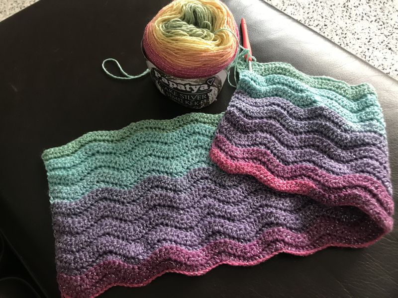 Wave Ripple stitch